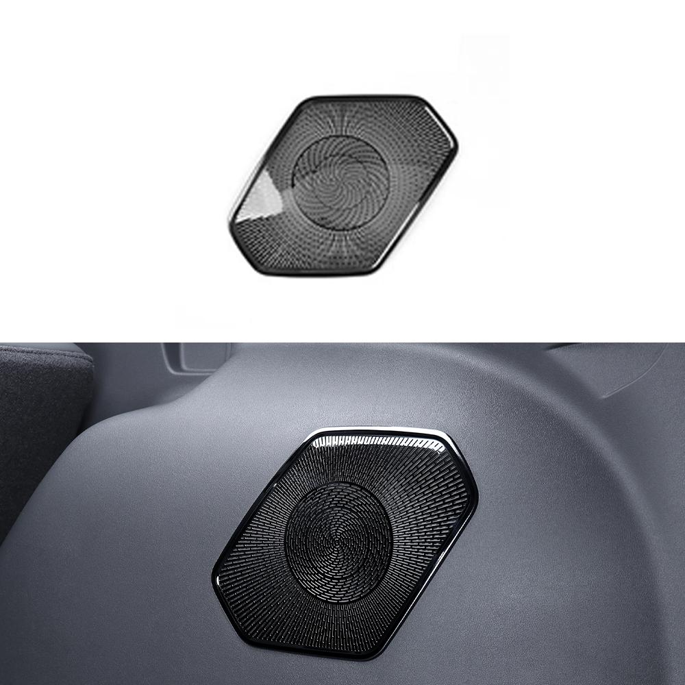 For Kia EV3 2024 2025 Carbon Fiber Central Console  Window Button Air Middle Vent Trim Rear Row Cover Car Tuning Accessories LHD