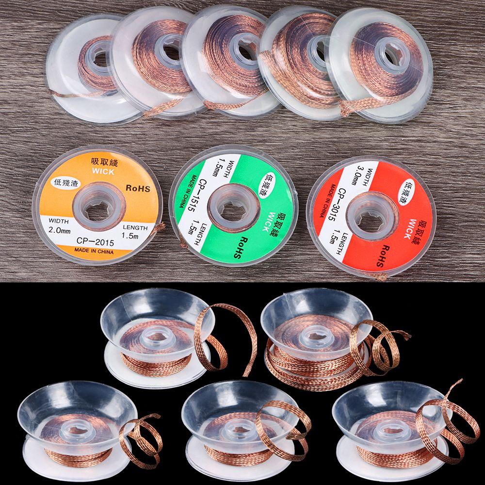 Cleaning Tool Welding Tin Solder Removal Desoldering Braid Tape Copper Solde Wire Soldering Wick