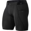 [Tesla] Sports Tights Short Men's [UV Protection/Sweat Absorbent Quick Drying] Training Wear Shorts Spats Compression Wear Compression Tights Running