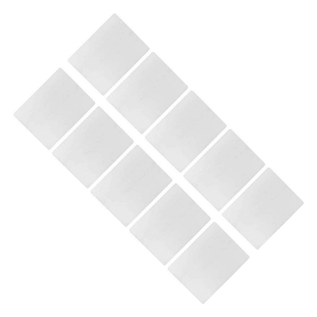 Blank Tattoo Practice Skins 10Pcs 14x19cm Tattooing and Microblading Eyebrow Practice Skin for Beginners