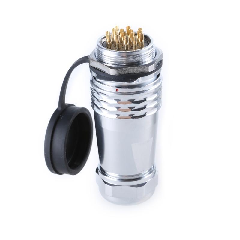 SF2810 Metal Aviation Connector SF2810 Plug SF2812 Socket Set Waterproof 3 To 26Pin Adapter for Photography Equipments