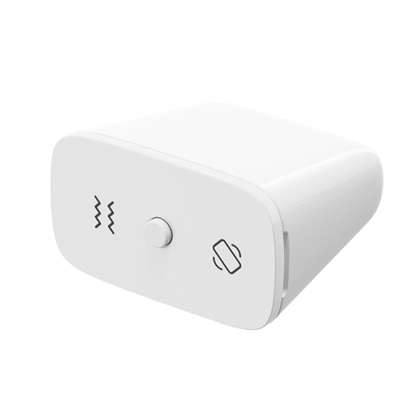 

Smart Home Vibration Alarm IP67 Waterproof and Dustproof Glass Break Sensor for Home Office Garage & Sheds Protection белый