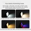 Super Bright Solar Work Light LED Portable Flood Lights with Stand 4Modes Waterproof Rechargeable Outdoor Lamp for Job Site Camping