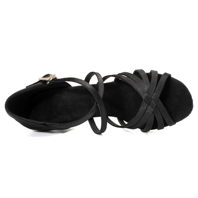 Dámské Taneční boty na latinskoamerické tango Salsa na vysokém podpatku 7CM