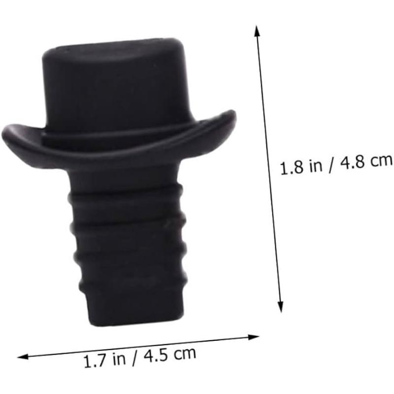 Silikonová zátka na láhev zátka na láhev korek na červené víno zátka na nalévání červeného vína roztomilý vrchní kryt gel na uchování čerstvosti