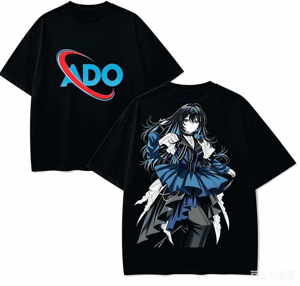 Ado Anime Lover TShirt Harajuku Cotton NewModel High Street Retro Fashion Oversized Unisex Classic High Quality Soft Gift Tees