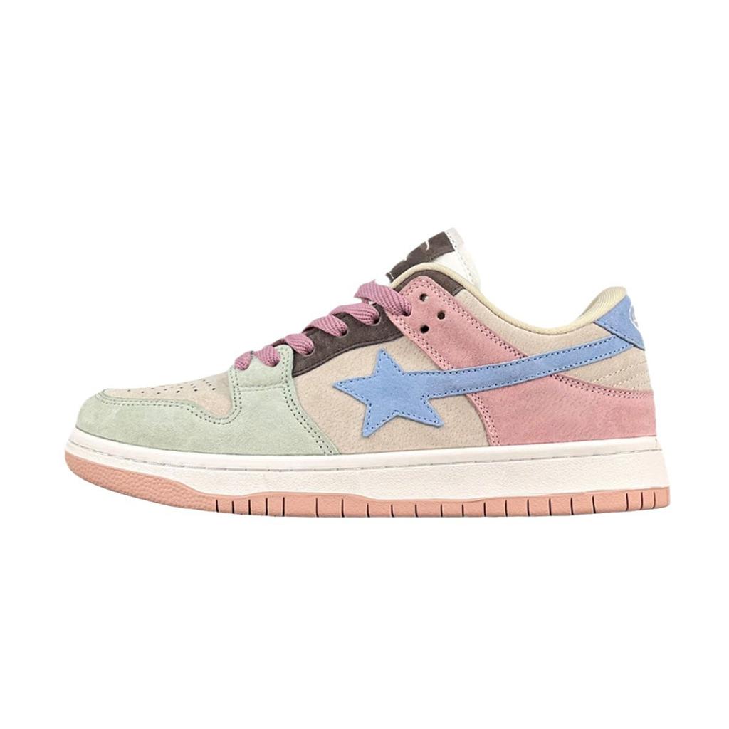 Retro Niche Design Star Board Shoes Women's Spring and Autumn Star Season New Student Versatile Hong Kong Style Sports Thick Bottom Xiaobai