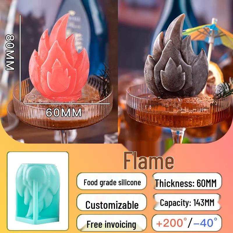 Crocodile-Shaped Silicone Ice Cube Tray for Whiskey – Large, Food-Grade, Cartoon Design