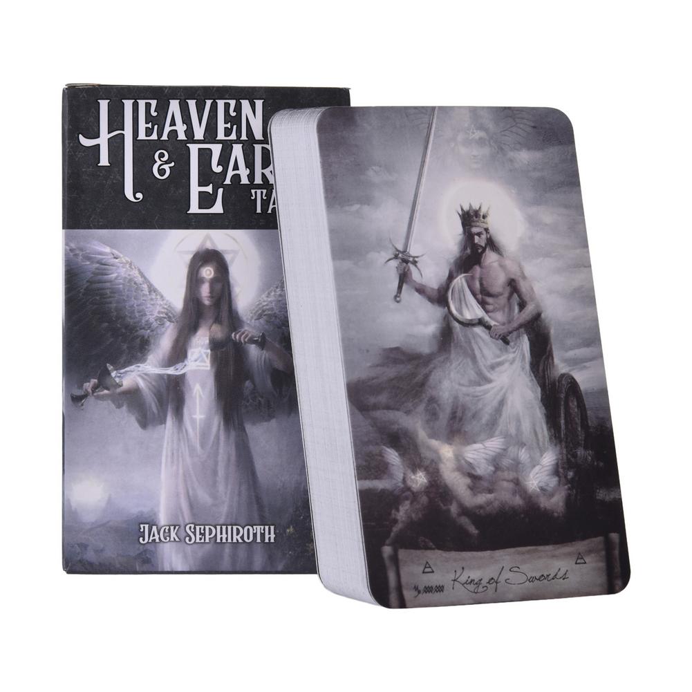 Activating Toys Heaven Earth Tarot Kit Cards 78 New Tarot Cards For Beginners With Guidebook Card Game Board Game Exquisite And Guidebook