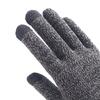 Soft Winter Gloves Knit Lining Touch Screen Mobile Phone Unisex Full Finger Mitten Thick Warm Windproof for Outdoor Sports