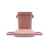 Eco-friendly Wheat Fiber Hot Soup Bowl with Cover Microwave Jar Plastic Soup Container Mug with Lid Packaging Box Soup Cups
