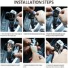Car Shift Knob Gear Button Cover Trim For BMW 1 2 3 4 5 7Series F10 F11 F01 F02 X1 X3 X4 X5 X6 M3 M5 F30 F32 F18 F25 F15 F16 F35