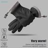 10-Finger Touchscreen Winter Gloves - Velvet Thickened Double Waterproof Outdoor Gloves for Skiing, Hiking & Daily Use