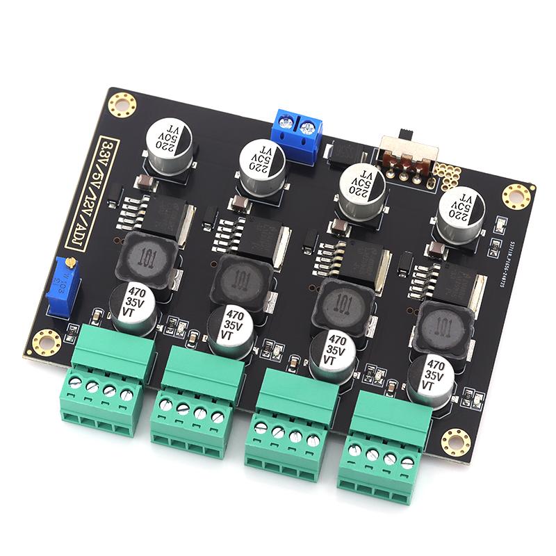 Stlxy LM-2596 Multi-Circuit Switching Power Supplies Module 3.3V 5V 12V ADJ Adjustable Voltage Output Power Modules LM2596