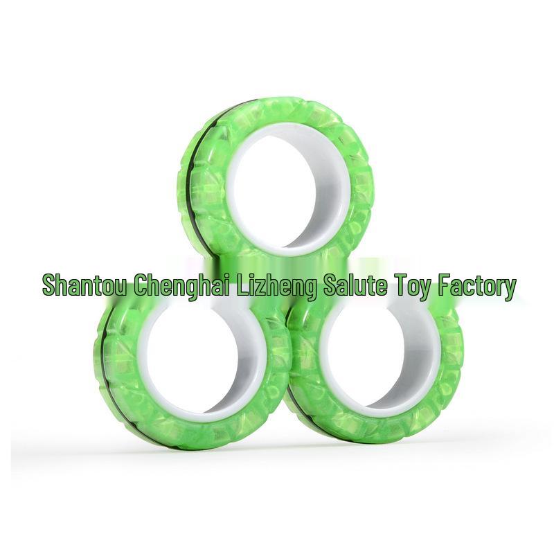 Cross-Border Decompression Magnetic Bracelet Gyro Camouflage Spinner Toy