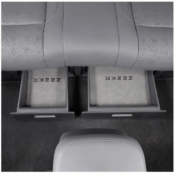 For Zeekr 7X Rear Seat Storage Box Pad Dust Protection Pad Interior Modification Special Accessories ZEEKR 7X zeekr 7x zeekr7x