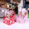 1/12 Dollhouse Simulation Mini Kt Cat Lollipop Set Model Dollhouse Micro Supermarket Scene Decoration Kid Pretend Play Toys