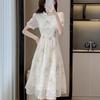 La Chapelle New Chinese Style A-Line Cheongsam Dress