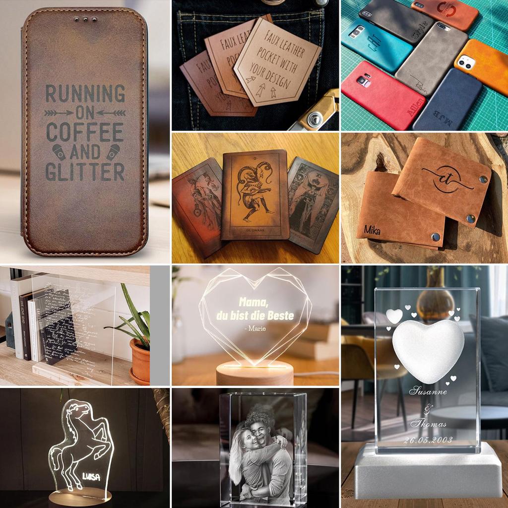 SCULPFUN S30 Pro 10W Laser Engraver Carver Machine, 0.06*0.08mm Laser Focus, Air-assist M8 motherboard