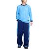 Nike Allover-Logo Locker Sitz Langarm Fußballshirt Herren Tops Hellblau HM8988-412