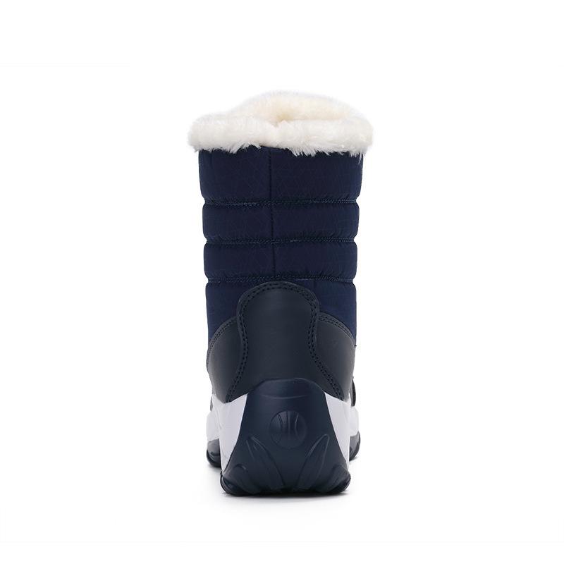 Winter new women's shoes snow boots women's high-top warm student women's cotton shoes boots velvet shoes 2025 direct sales