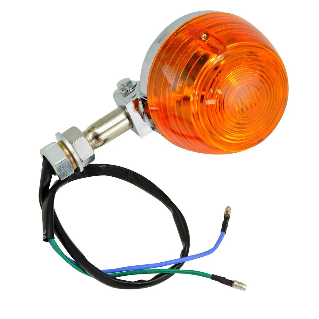 Ager CB Hawk Turn Signal Short Stay with Valve Orange, General Purpose, 2 Pieces