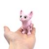3D Printed Hairless Cat Model: Movable Joint Kitten Toy Ornament