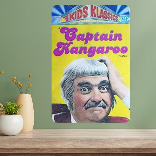 Captain Kangaroo Classic TV Show Metal Poster Sign 20x30cm（7.8x11.8inch）