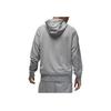Jordan Solid Color Hooded Pullover with Printed Logo Long Sleeve Sweatshirt Men Tops Carbon-Gray DQ7328-091
