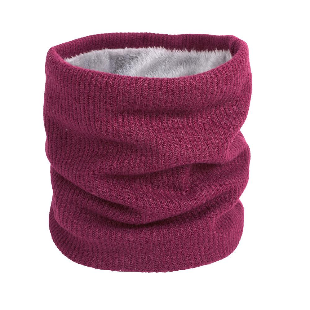 Warm Double-Layer Velvet Neck Warmer for Couples