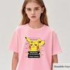 Miyazaki Hayao Totoro Printed T-shirt for Children's Summer Casual Candy Color Pure Cotton Top Fashion Casual Children's T-shirt