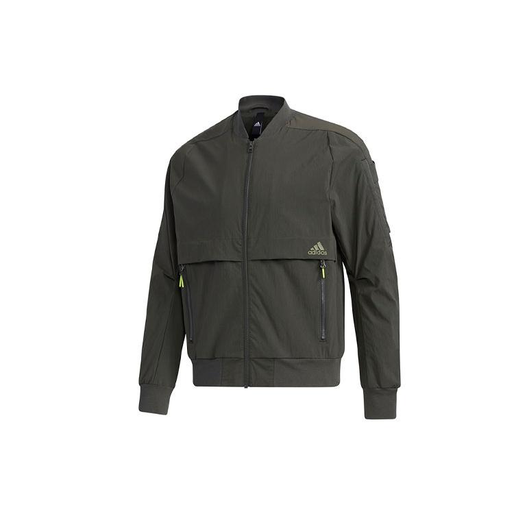 adidas TH BOMB Casual Sports Jacket Brown Men s GF4029 M