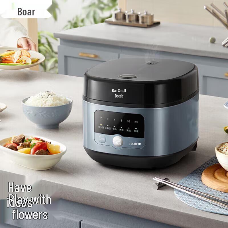 Bear Smart 3L Rice Cooker CN plug (adapter included)