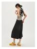 Women's High Waist Wide Leg Capri Denim Shorts - Summer 2024 Thin Style, Slimming Petite Fit