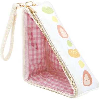 Sumikko Gurashi SumiColle Pouch Fruit Sandwich CA77001 H150 X W135 X D75mm "Fruit Parlor" Approx.