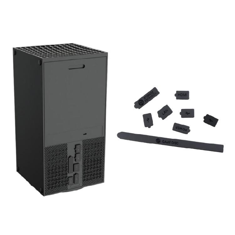 8 Pezzi Per Console Serie Accessori Gioco Silicone Copertura Antipolvere