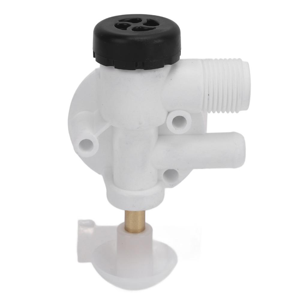 385314349 Camper Toilet Valve Kit ABS Plastic Pedal Flush Valve RV Water Valve Kit  Camper Toilet