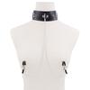 SM Female Slave Training Props Sexy Nipple Clamp Collar Binding Suit Sex Toy Couple Sex Product