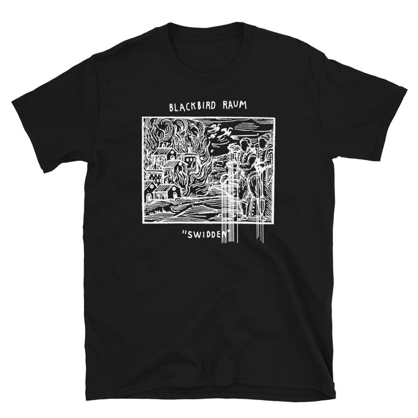 Футболка Blackbird Raum, Анархо-панк Фолк-панк Коллектив Музыкальная группа Унисекс 3XL
