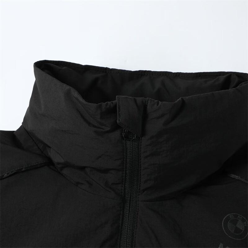 Puma BMW Racing Series Solid Color Skin-Friendly Comfortable Warm Jacket Men Jacket Black 621166-01