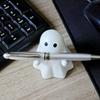 Cute Desktop Decoration Ornament Funny Little Ghost Statue Crafts Halloween Ghost Figurine  Student