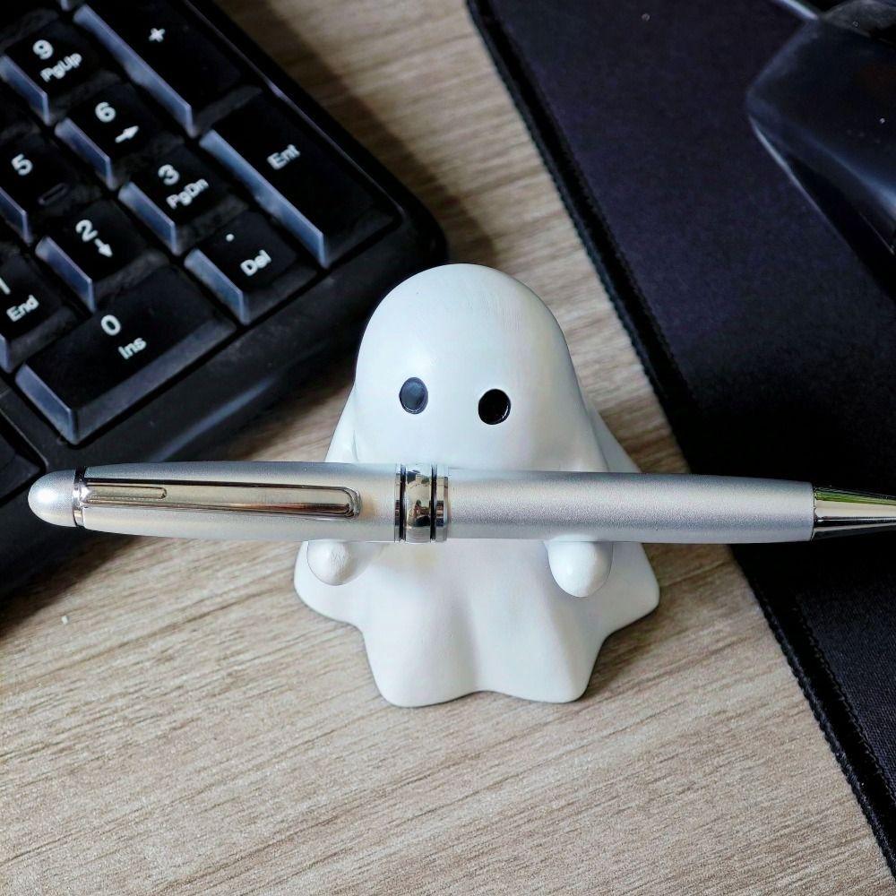 Cute Desktop Decoration Ornament Funny Little Ghost Statue Crafts Halloween Ghost Figurine  Student