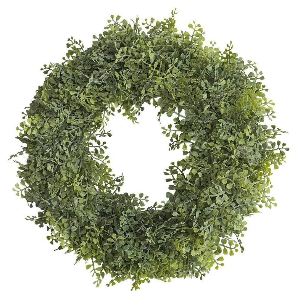 Artificial Green Leaf Wreath for Home Decoration and Venue Arrangement