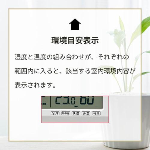 Formia Radio-Controlled Alarm Clock, Easy-to-Read Environmental Display, Temperature, Humidity, Date, Day of the Week, Electronic Sound Alarm, Snooze,