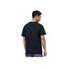 Anta Letter Print Crew Neck Short Sleeve T-Shirt Men Tops Black 952325103-6