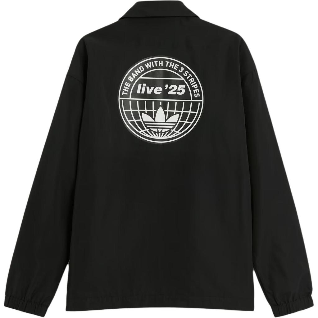 Adidas Originals X Oasis Collaboration Coach Jacket Travel Coach Single-Breasted Loose Collar Jacket Unisex jackets KT-3464