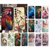 Phone Case For Samsung A55 A16 A56 A36 A35 A15 A53 A54 A33 A34 A25 A05S A52 A52S A14 A26 A71 Bird Parrot
