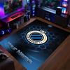 Crystal Velvet Rug Club Brugge FC Print Custom Name Text Floor Mat Home Decor