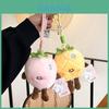 Melon Cute Plush Ornament With Grain Filled For Backpack And Car Accessories