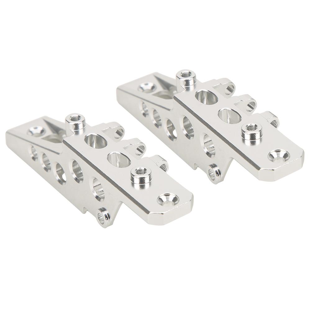 Front and Rear Shaft Shock Fittings Kit for Axial RR10 90048 Wraith 1 10 RC Crawler CarSilver